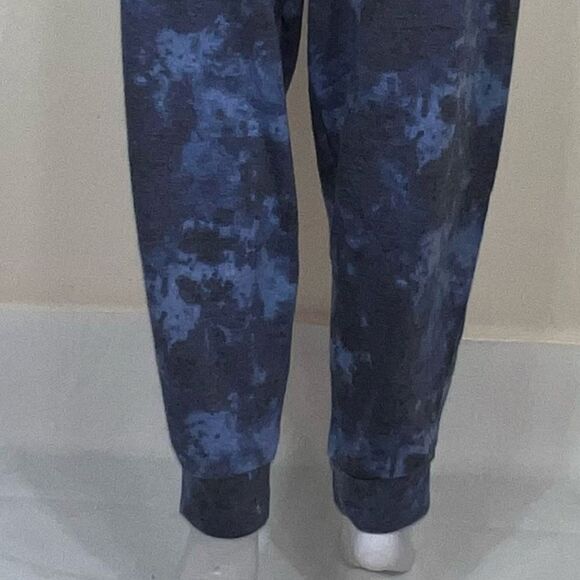 Zenana Blue Tie Dye Joggers - Picture 8 of 10